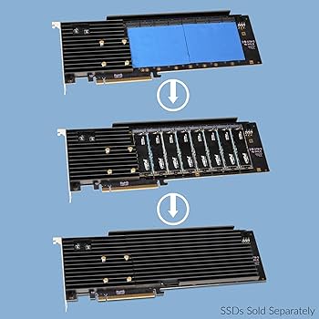 Amazon.com: Sonnet M.2 8x4 Silent PCIe 4.0 PCIe Card (Window